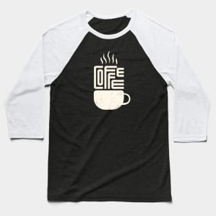 Coffee Couture Cream Baseball T-Shirt